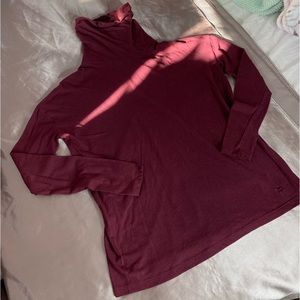 pink turtleneck xs